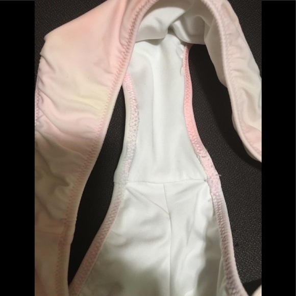 Pink Victoria Secret Tye DIY Pastel Bikini Bottom - Picture 4 of 5